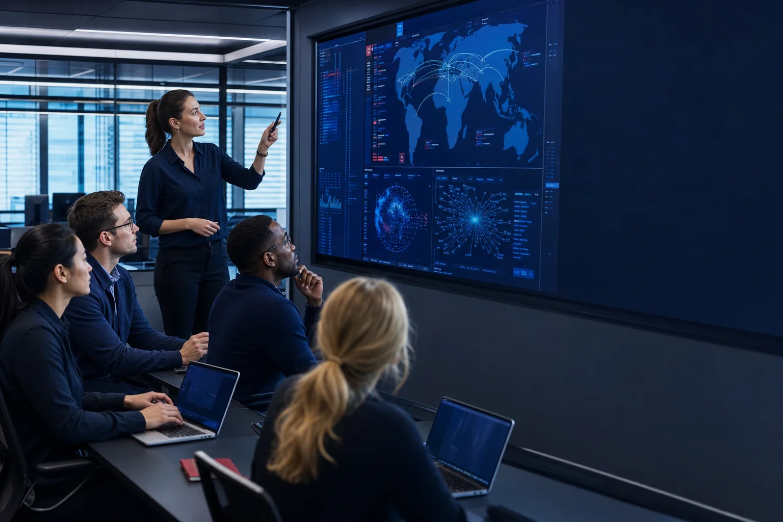 Cybersecurity training workshop